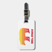 ユーレカ春アーカンサスレインボーベア ラゲッジタグ (正面縦)