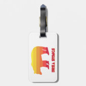 ユーレカ春アーカンサスレインボーベア ラゲッジタグ (裏面縦)