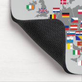 ユーロはmousepadに印を付けます マウスパッド (コーナー)