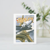 ユーロエアフランス ポストカード (スタンド正面)