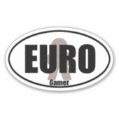 ユーロゲーマークールエピックミールテーブルトップデカールスタイル シール (正面)