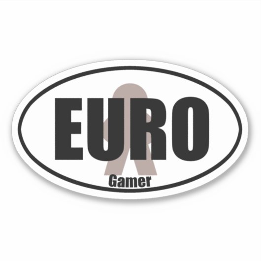 ユーロゲーマークールエピックミールテーブルトップデカールスタイル シール (正面)