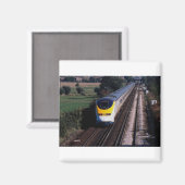 ユーロスター旅客列車 マグネット (正面/裏面)