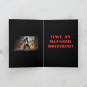 ユーロック誕生日カード サンキューカード (内部)