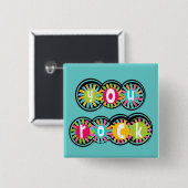 ユーロック 缶バッジ (正面&裏面)