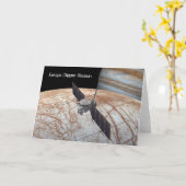 ユーロパのクリッパーの代表団の宇宙船 カード (黄色い花)