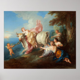 ユーロパの拉致 – ジーンデトロイアファインアート ポスター