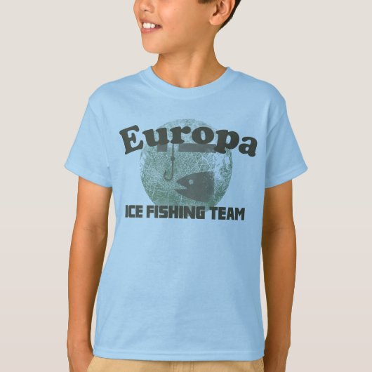 ユーロパアイス魚釣りチーム Tシャツ (正面)