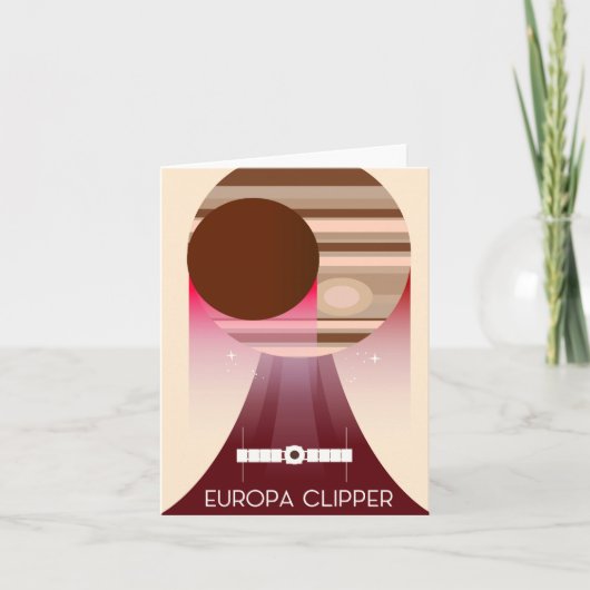 ユーロパクリッパー宇宙アート シーズンカード (正面)