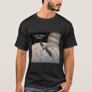 ユーロパクリッパー探査機 Tシャツ