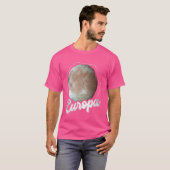 ユーロパ月木星惑星太陽のシステム天文学 Tシャツ (正面フル)