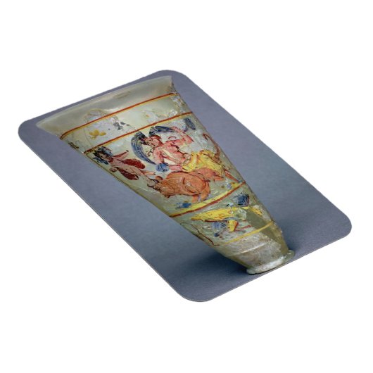 ユーロパ色彩の鮮やかとを描いた飾り付き花瓶 マグネット (右側)