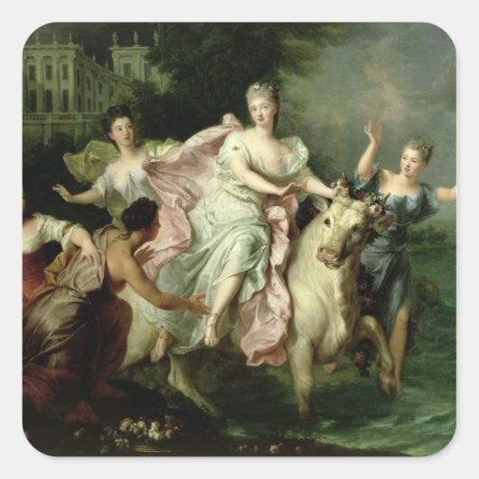 ユーロパ運ーが木星に近づく スクエアシール (正面)