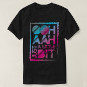 ユーロビジョンソングコンテストOoh Aahほんの少し Tシャツ (デザイン正面)