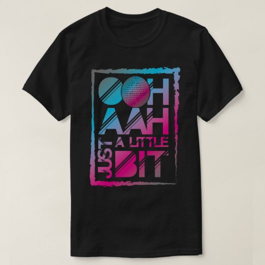 ユーロビジョンソングコンテストOoh Aahほんの少し Tシャツ (デザイン正面)