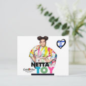 ユーロビジョン・ソングコンテスト2018 ポストカード (スタンド正面)