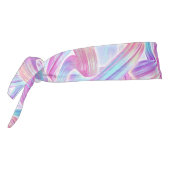 ユーロビートhoorave – ピンクとブルー： タイヘッドバンド (回転270)