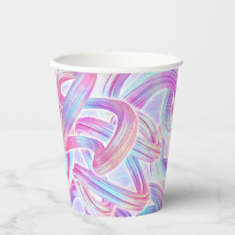 ユーロビートhoorave – ピンクとブルー： 紙コップ