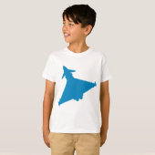 ユーロファイター台風戦闘機ジェット Tシャツ (正面フル)