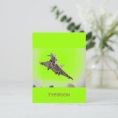 ユーロファイター台風 ポストカード (スタンド正面)