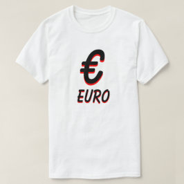€ユーロホワイト Tシャツ