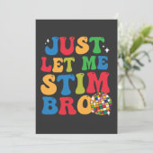 ユーロミック 自閉症 自閉症啓発 刺激させて 招待状 (スタンド正面)