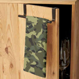 ユーロ春迷彩 キッチンタオル