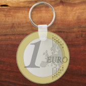 ユーロ硬貨 キーホルダー (正面)