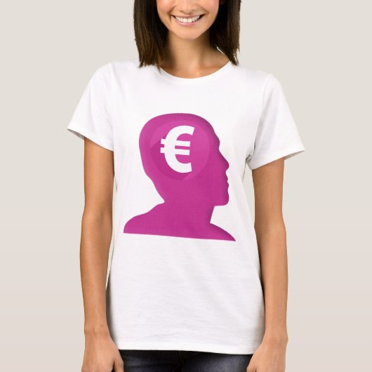 ユーロ記号 Tシャツ (正面)