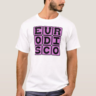 ユーロ・ディスコ、音楽ジャンル Tシャツ