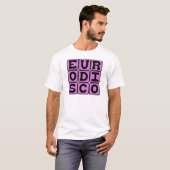 ユーロ・ディスコ、音楽ジャンル Tシャツ (正面フル)