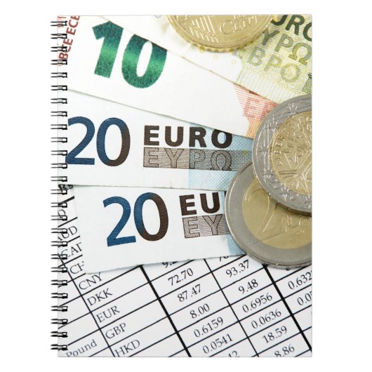 ユーロ ノートブック (正面)