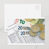 ユーロ ポストカード (正面/裏面)