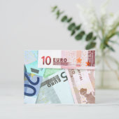 ユーロ・マネー ポストカード (スタンド正面)