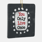 ユーワンライブヨロオーナメント セラミックオーナメント (右)