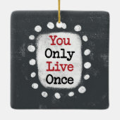 ユーワンライブヨロオーナメント セラミックオーナメント (裏面)