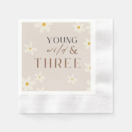 ユーンワイルド&スリーカクテルナプキンス 縁ありカクテルナプキン