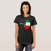 ユー与えミーアギタユーモア引用文イタリアン10 Tシャツ (正面フル)