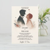 ユー予測できなユニークアファンキーミームおもしろい結婚ズ 招待状 (スタンド正面)