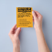 ユー吸アット駐車チケット チラシ (手)