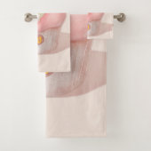 ユー恋しく思カップケーキイラストレーション バスタオルセット (インサイチュ)