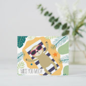 ユー恋しく思ススロスバケーションビーチプール ポストカード (スタンド正面)