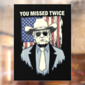 ユー恋しく思ス西トランプカウボーイ2024 ウィンドウサイン (シート2)