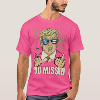 ユー恋しく思ド・トランプおもしろい Tシャツ