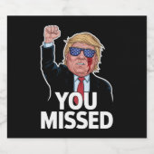 ユー恋しく思ド・トランプ ビールラベル (シングルラベル)