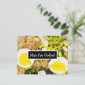 ユー恋しく思・オードル | ラーメン写真 ポストカード (スタンド正面)