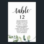 ユー結婚カリの夕食客座席表 テーブルナンバー<br><div class="desc">ディナ結婚ー客席表カード、グリーンリー・ユーカモダンリテーマカスタマイズ文字や取り外し、お客様の結婚パーティーのテーマを記入します。</div>