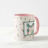 ユー・グロー・ガール・プラント・ラバー・コーヒー・マグ マグカップ (正面右)