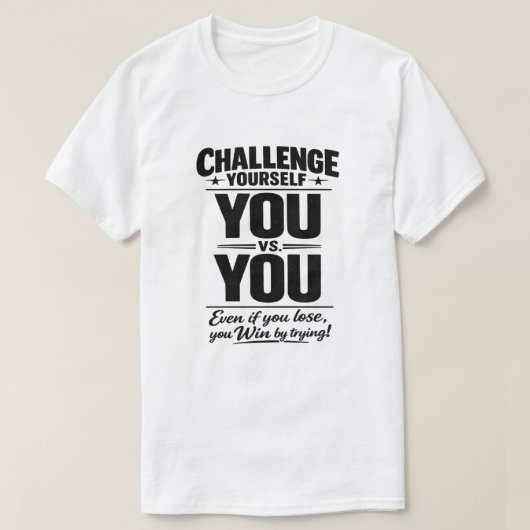 ユー・バーサス・ユー 1e tシャツ (デザイン正面)