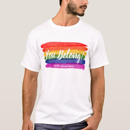 ユー・ビロング Tシャツ (正面)